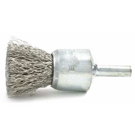 Brush Research Solid Wire End Brush, .006, 3/4" BRMBNS6